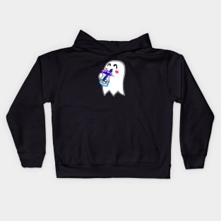 Boo-ba, A Haunted Treat! Kids Hoodie